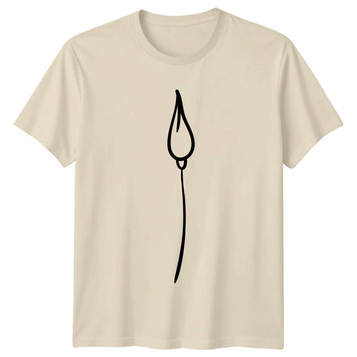 Abstract Minimalist Mushroom Fungi Art T-Shirt Mushroom Fungi Birthday