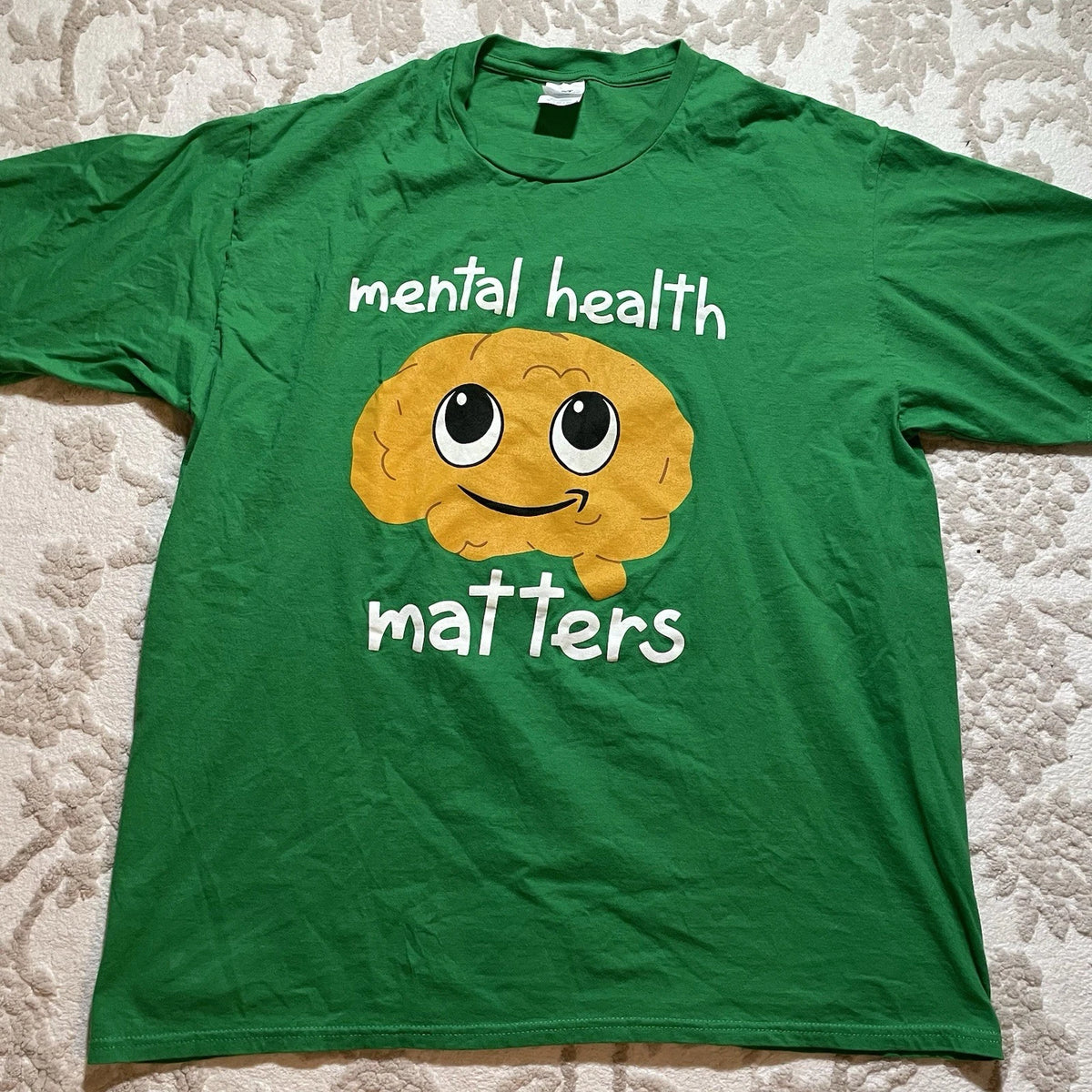 Amazon Mental Health Matters Green Shirt Size Men’s XL