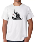 Large Banksy Judge Protester T-Shirt Royal Courts of Justice London Mural Art