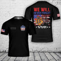 Personalized firefighter Shirt Custom Name We Will Never Forget 9/11 3D T-Shirt