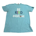 Be Kind To Everyone Autism Awareness T-Shirt Mens Large Teal