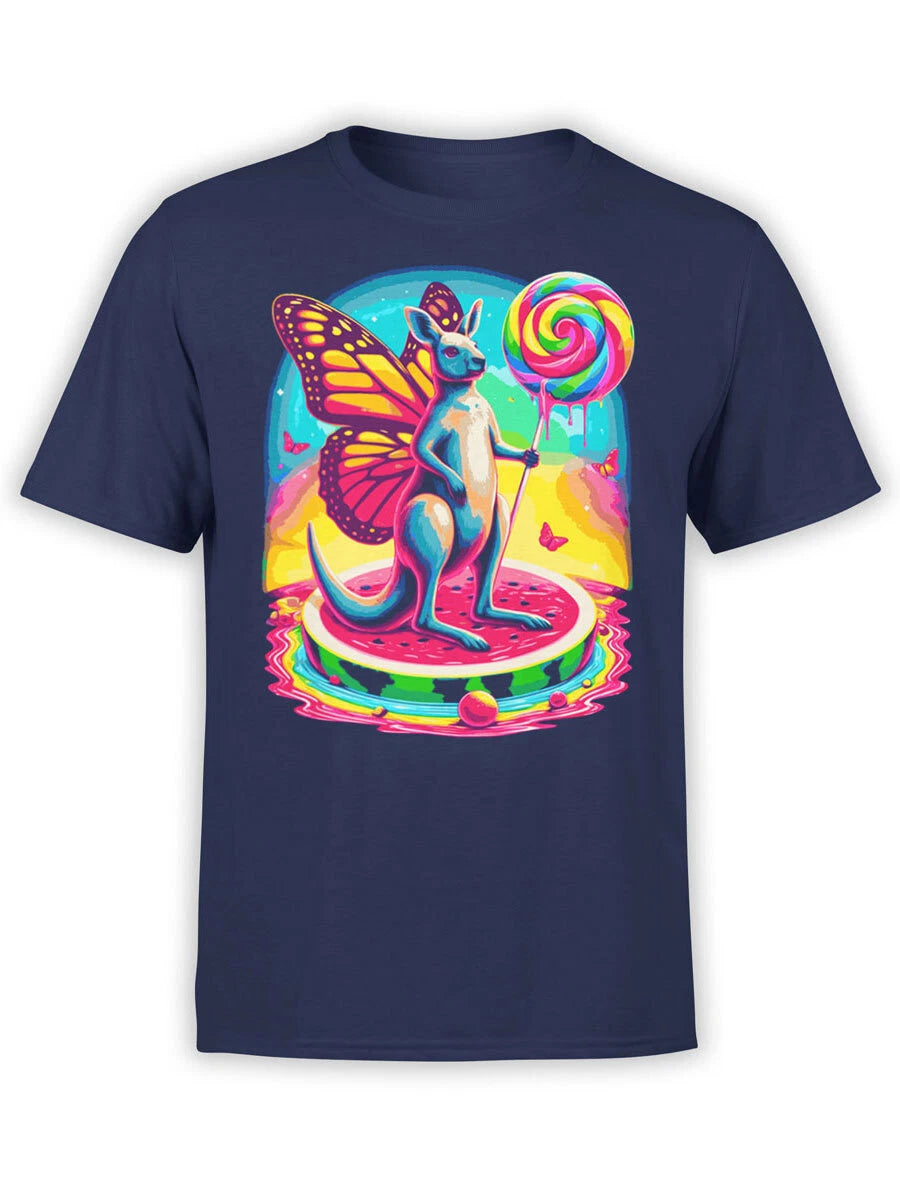 FANTUCCI Funny T-Shirt Collection | Lollipop Kangaroo T-Shirt | Unisex
