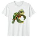Cute Sea Turtle T-Shirt Ocean Life Birthday Gift For Him And Her
