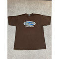 Retro Graphic T-Shirt Mens Large Brown Excellent Pto Penasco Sonora Mexico Tee