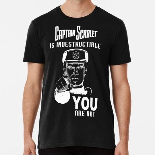 Captain Scarlet You Are Not Size S to 5XL Made in the USA T-Shirt