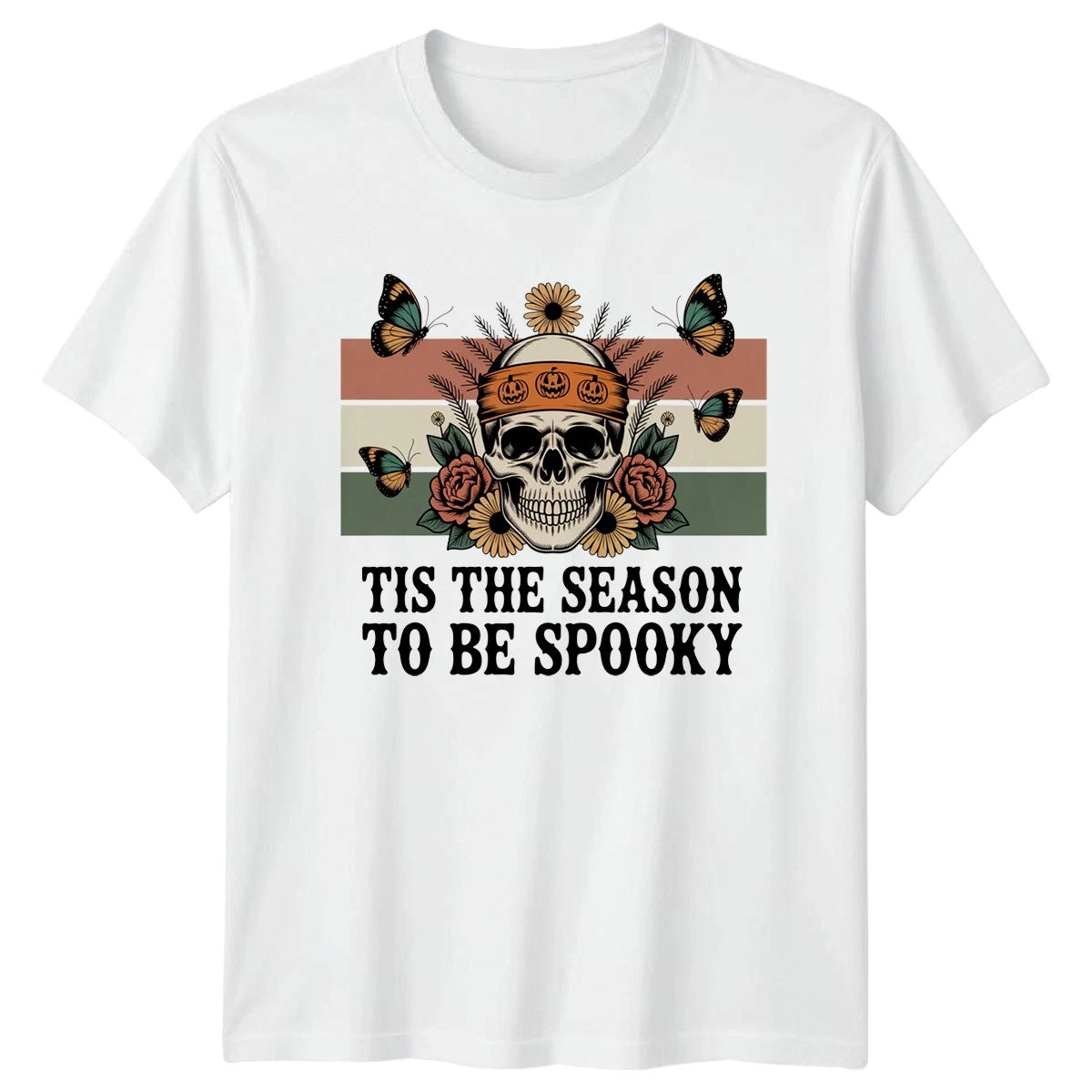 Tis The Season To Be Spooky T-Shirt Vintage Halloween Gift For Him And Her