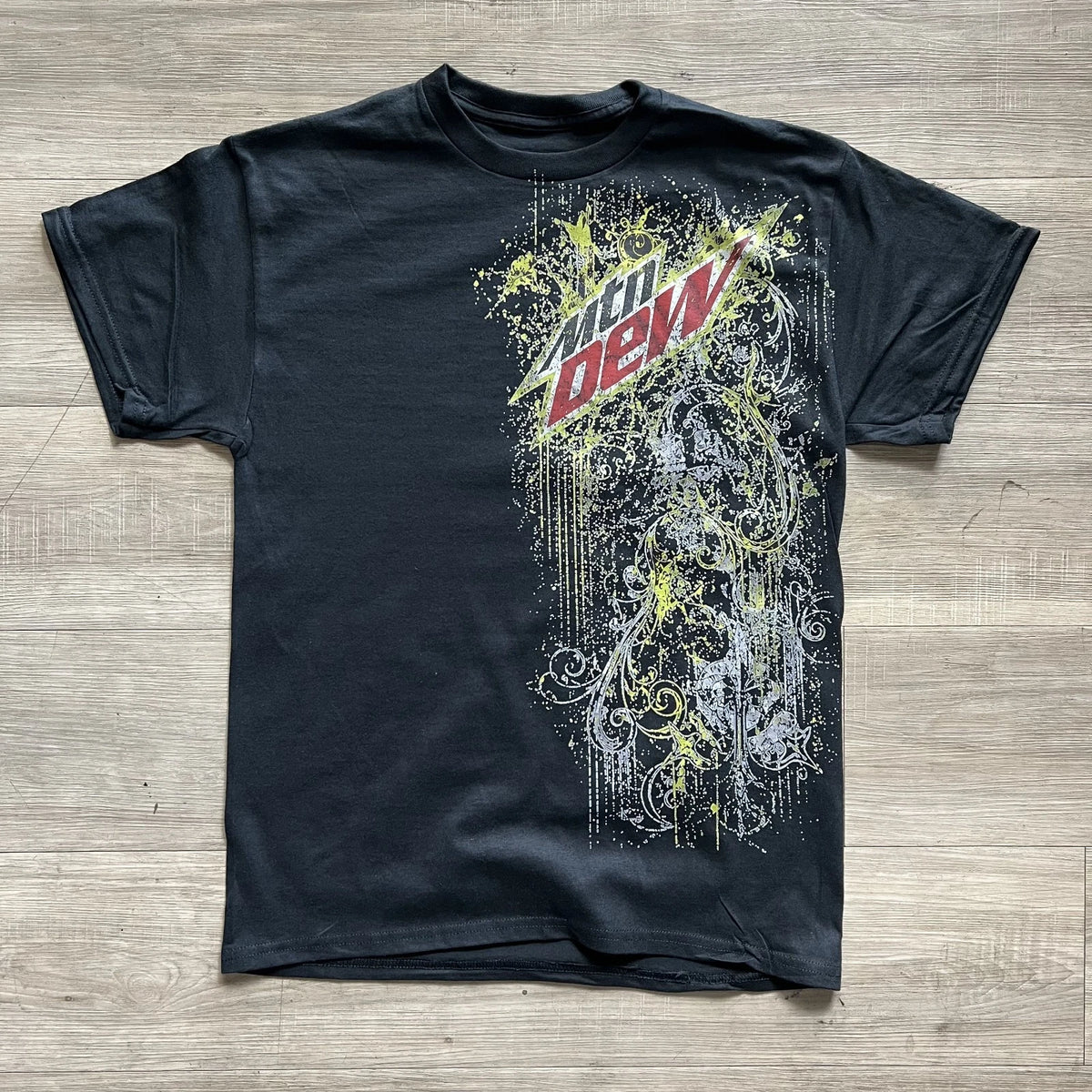 y2k mountain dew graphic tee