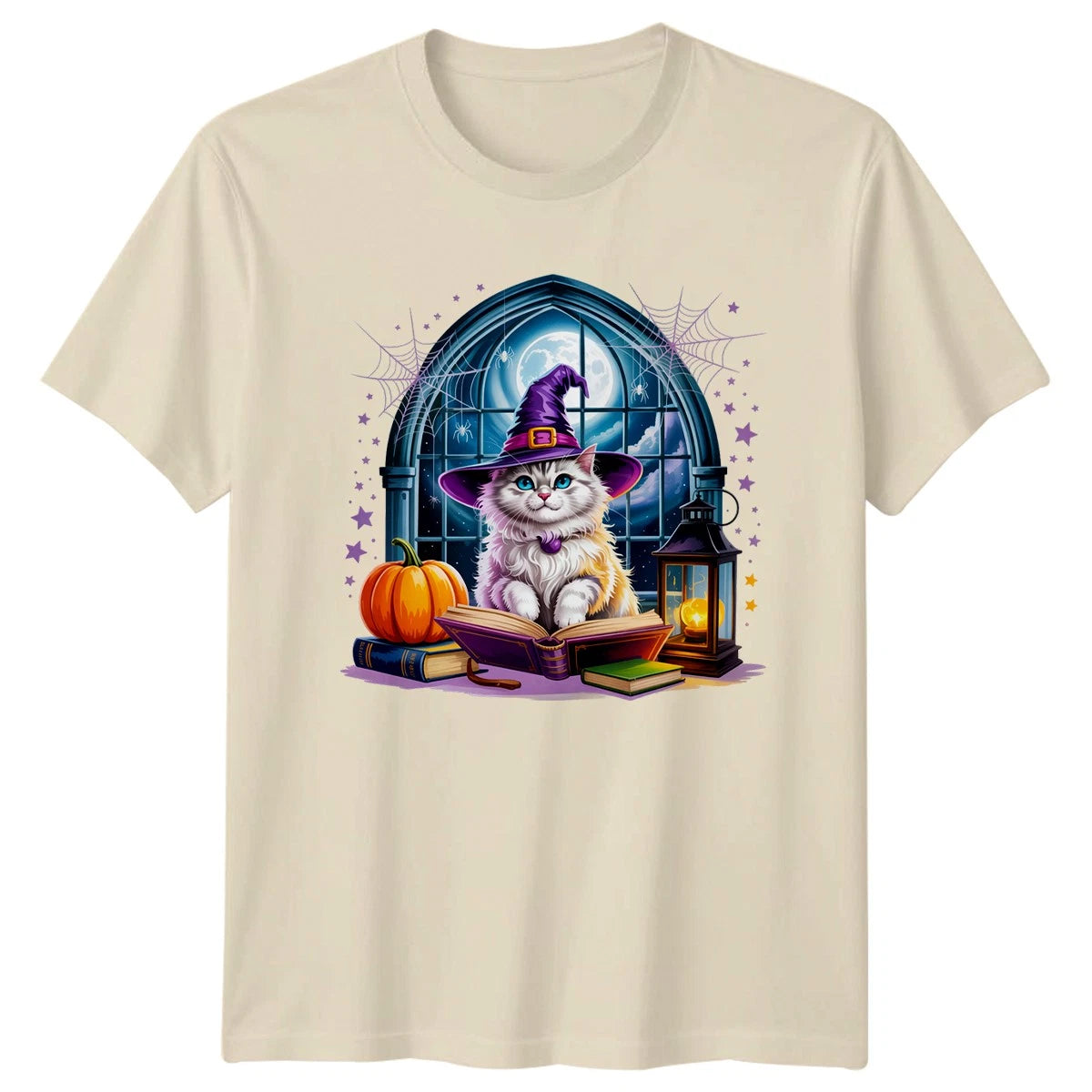 Cute Ghost Cat Halloween Night T-Shirt Ghost Cat Halloween Halloween Gift
