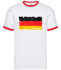 Germany Grunge Style Flag - Men Contrast - German Country Travel Berlin