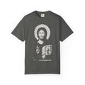 Christ Pantocrator Vintage Icon Graphic T-shirt Religious Jesus Garment-Dyed Tee