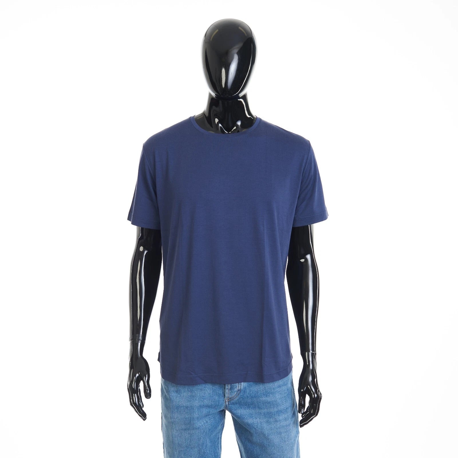 LORO PIANA 625$ Crewneck Tshirt - Shortsleeve, Soft Cotton & Silk Jersey