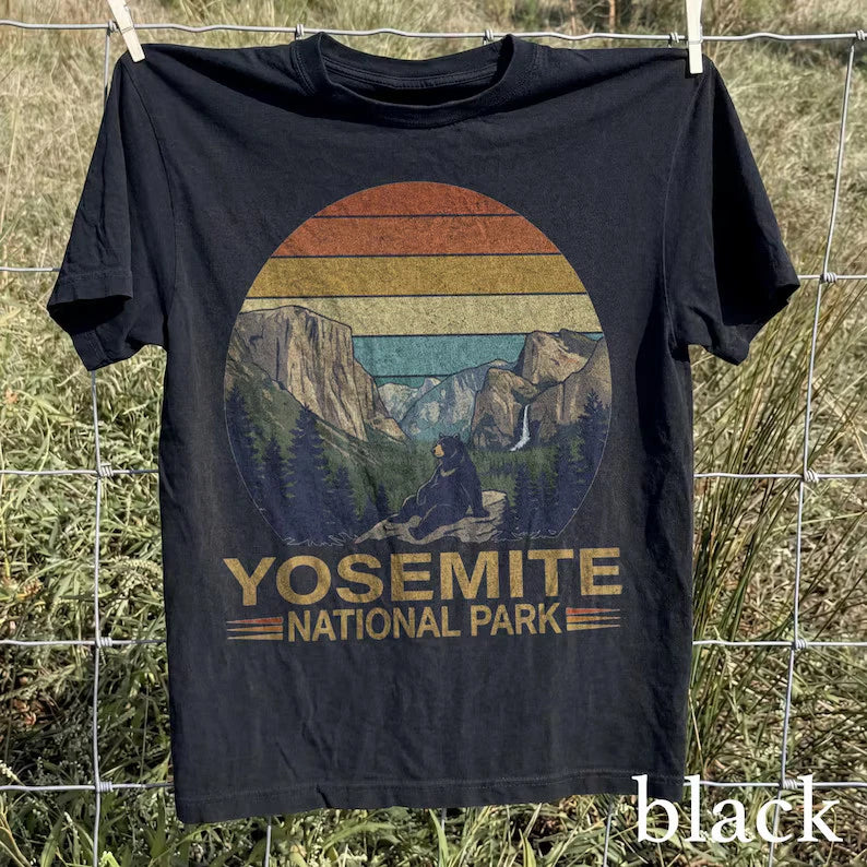 Retro Yosemite National Park Comfort Tee