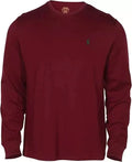 Polo Ralph Lauren 710627433017 T-Shirt Men's Classic Wine Cotton Crew Neck LW285