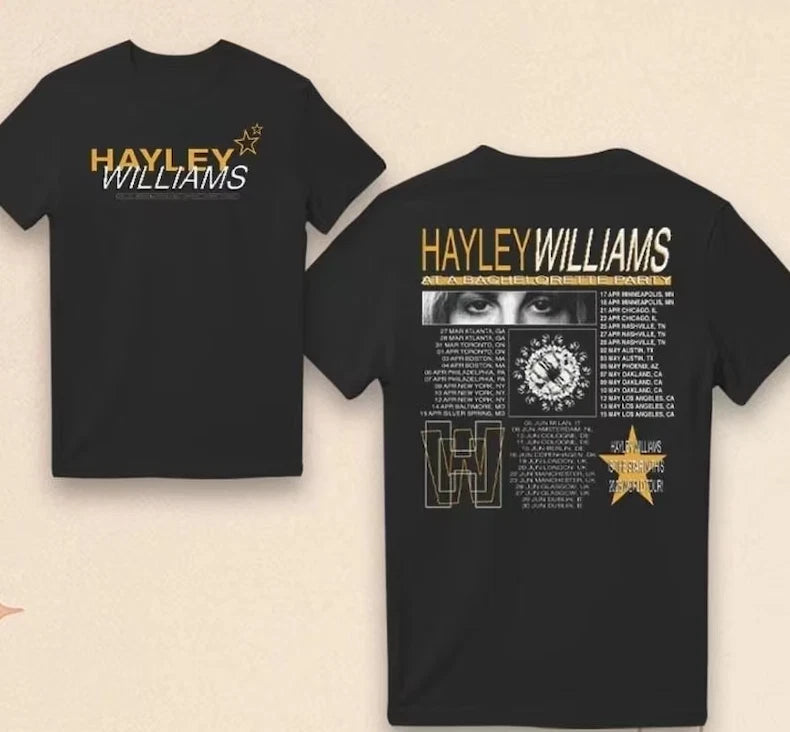 Hayley Williams Bachelorette Party Tour 2026 T-Shirt