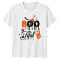 Boo Tiful Womens T-Shirt Spooky Aesthetic Halloween Halloween Gift For Her