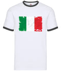 Italien Grunge Stil Flagge - Herren Ringer - Italienische Flaggen Reise Country