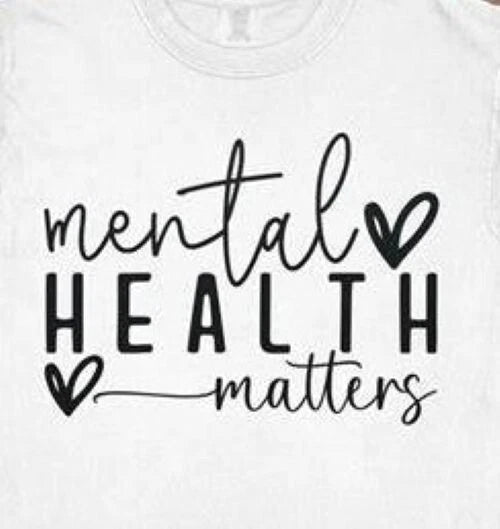 Mental Health matters  T shirt tee Love