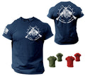 American Patriotic USA American Pride T-Shirt Military Veteran 2nd Amendment