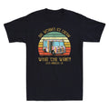 Big Worm's Ice Cream What Chu Want Sunset Style Retro Men's Short Sleeve T-Shirt