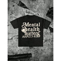 Mental Health Matters T-Shirt 100% Cotton Short Sleeve Trendy Tee