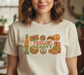 Feelin' Groovy Retro 70s Shirt Gildan 5000 Cotton Vintage Aesthetic Graphic Tee Image 1 of 4