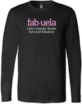 Fabuela Fabulous Abuela Spanish Funny Grandma Gift Idea New Trendy T-Shirt