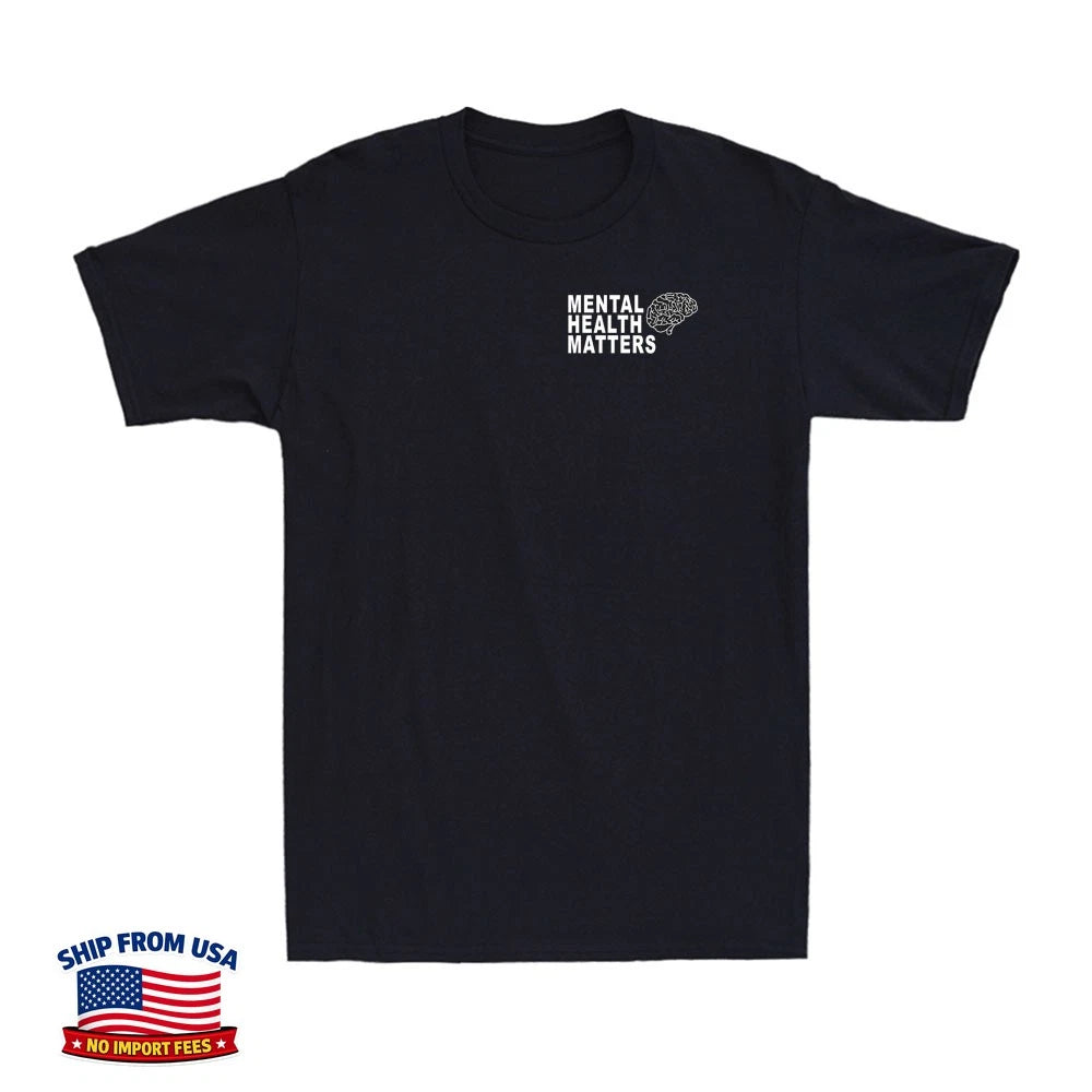 Mental Health Matters Mental Health Awareness Inspiration Gift Men's T-Shirt
