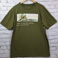 Frog and Toad Adult Size XL T-Shirt Toad Sat And Did Nothing Frog Sat With Him