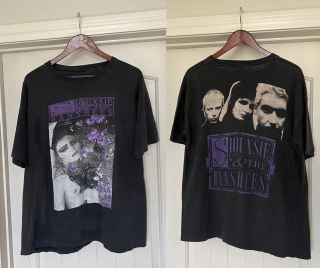 Siouxsie and The Banshees Album Tee Shirt Cotton Short Sleeve