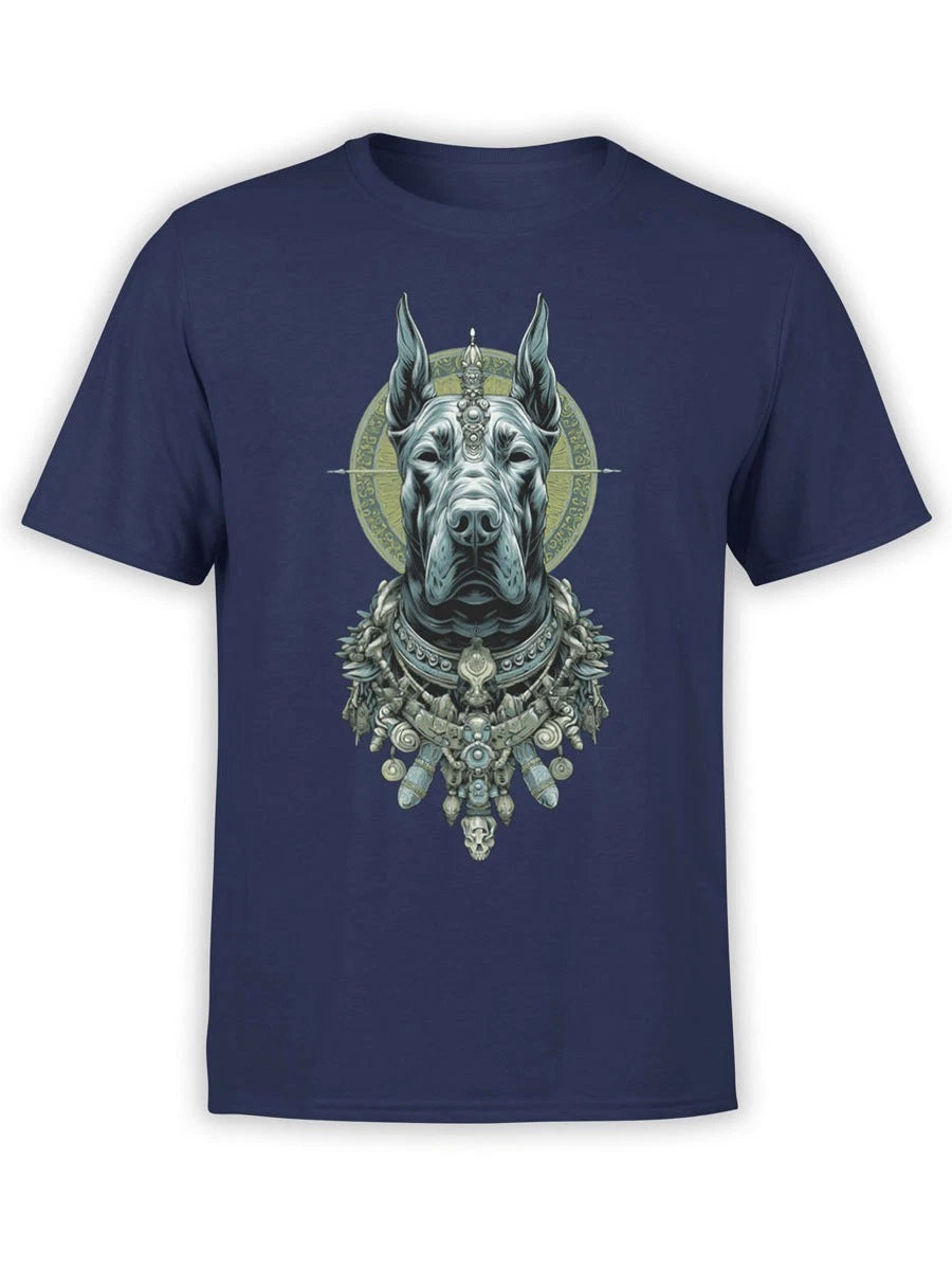 FANTUCCI Guardian Hound T-Shirt | Regal Great Dane Graphic Tee | Unisex