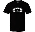 1991 1992 Camaro Bowtie Grill View Faded Look Black Black T Shirt