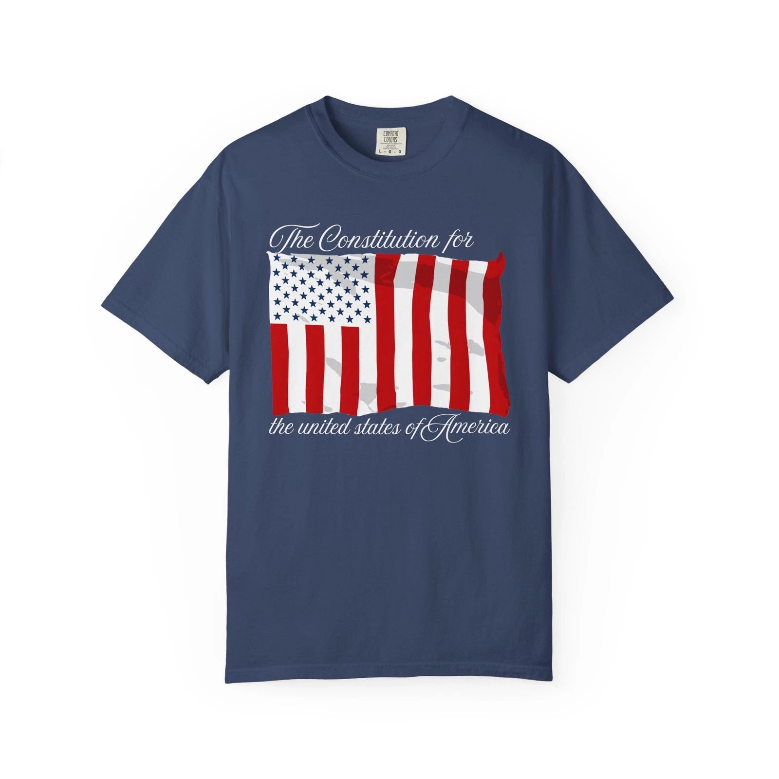 Copy of united states for America Civil Peace Flag 100% Cotton Unisex T-Shirt