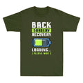 Back Surgery Survivor Lumbar Spine Recovery Spinal Fusion Vintage Men's T-Shirt