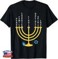 Happy Hanukkah Menorah Lights Family Love T-Shirt