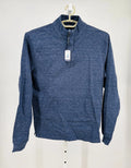 Johnnie-O Baker T-Shirt Mens S Wake Blue Henley Pullover Minimalist JMKO2690 NWT