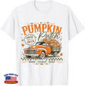 Cute Pumpkin Patch Family Matching Fall Harvest Novelty Tee