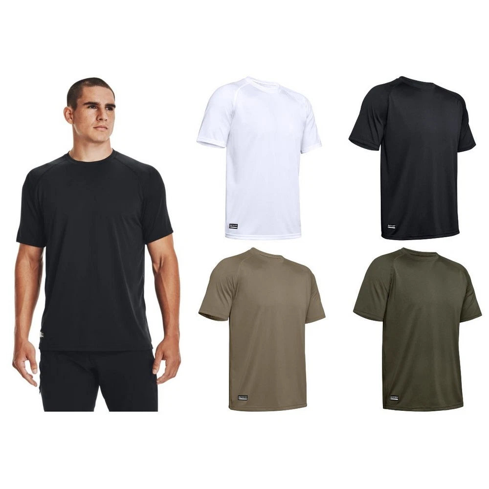 Under Armour 1005684 UA Tactical Tech Short Sleeve T-Shirt Athletic Training Tee