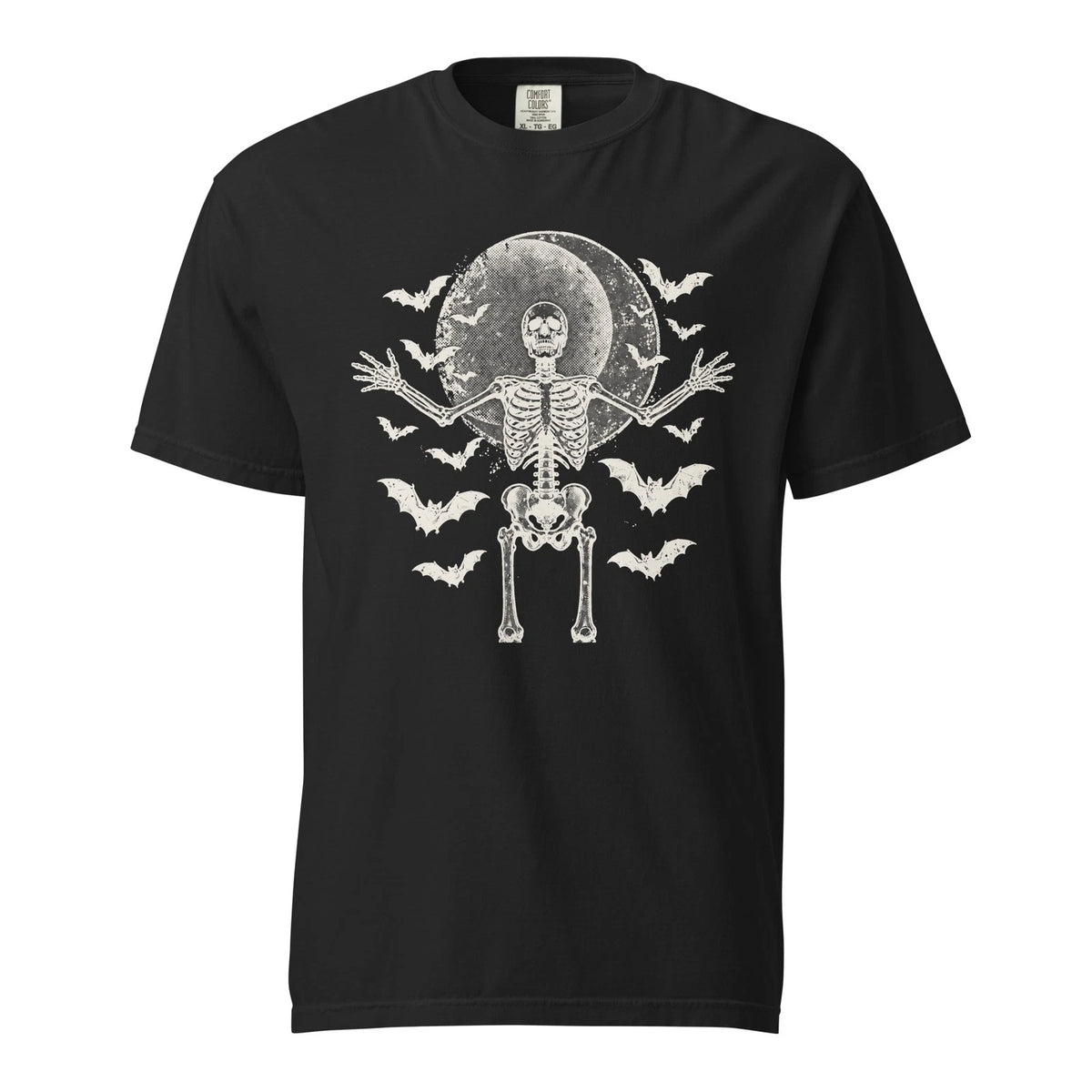 Skeleton Dancing Halloween T-Shirt Comfort Colors Tee Spooky Shirt