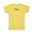 Gift T-Shirt : Benin Flag Colors Beninese Travel Expat Country Minimalist