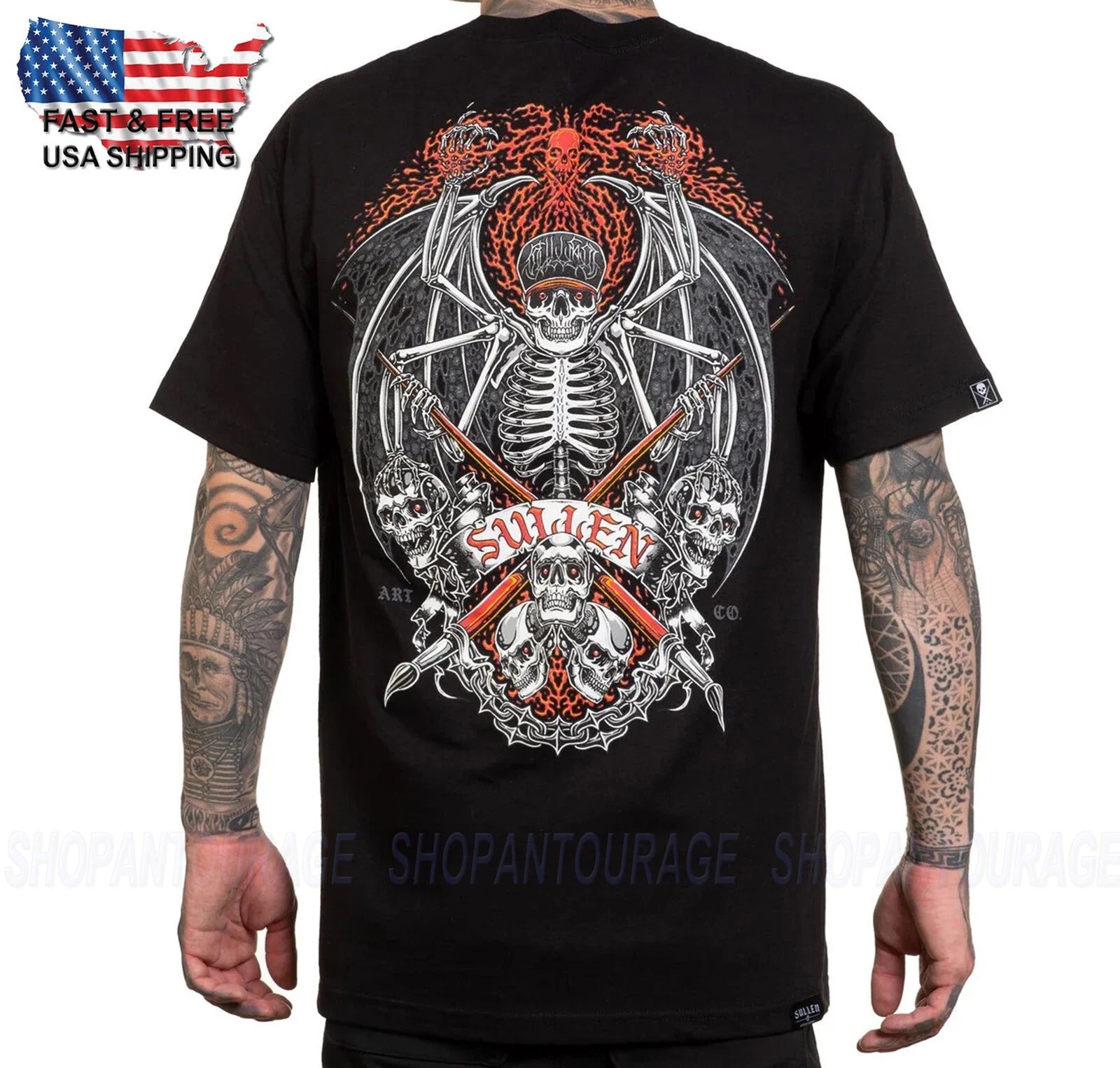 Sullen Art Collective Into The Pit Standard SCM6860 Short Sleeve Men`s T-shirt