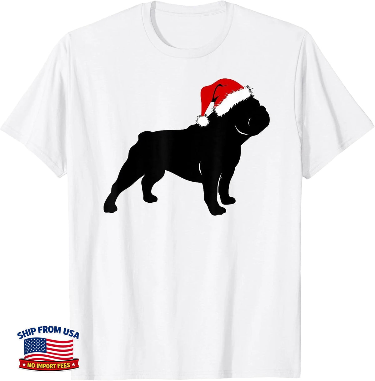 Christmas French Bulldog T-Shirt