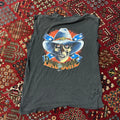 Vintage 80s 3D Emblem Truckers Only Bad To The Bone T Shirt Large Double Sided