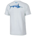 HUK Mens Fishing Graphic Tee, Performance Short Sleeve, Quick-Dry, Bill Bones -