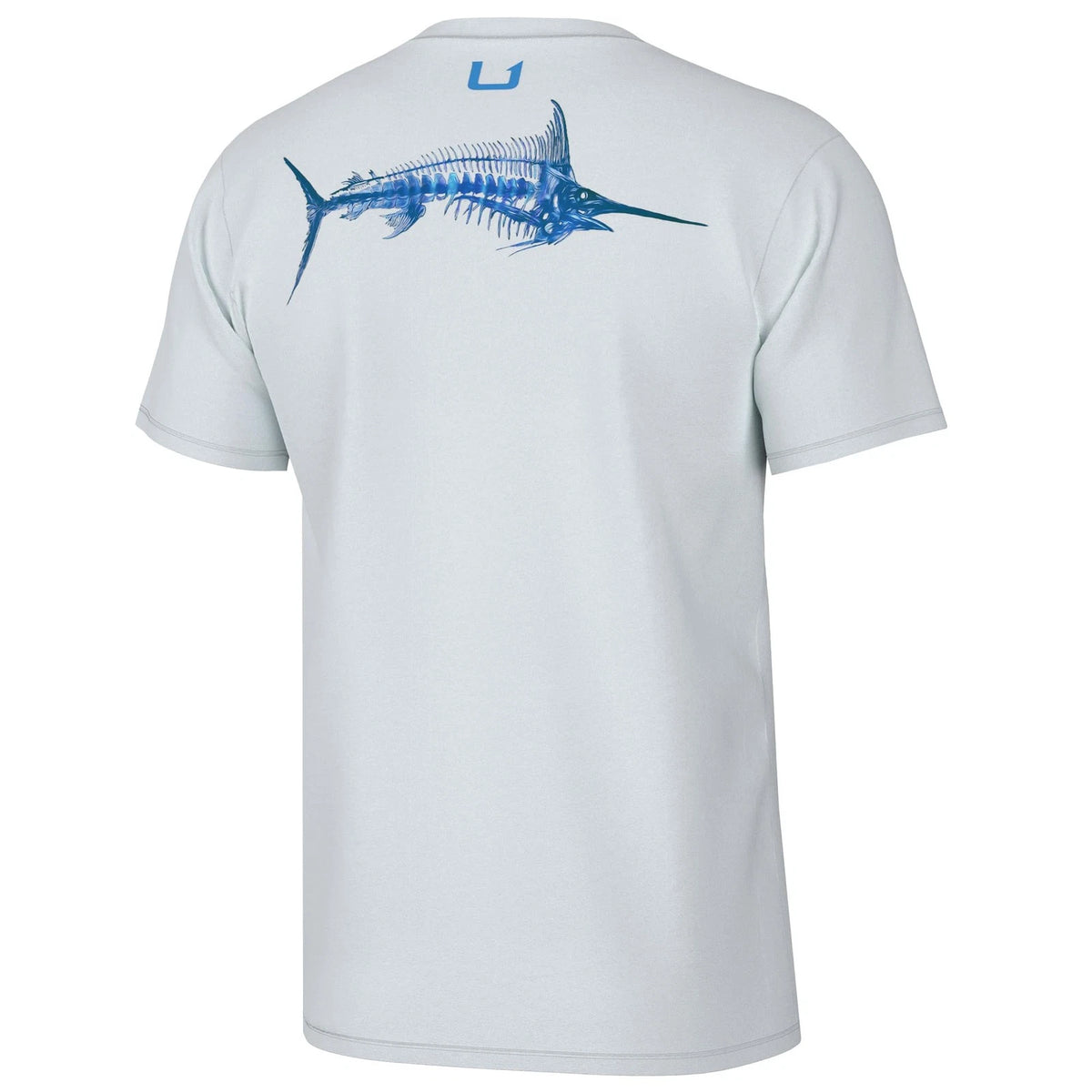 HUK Mens Fishing Graphic Tee, Performance Short Sleeve, Quick-Dry, Bill Bones -