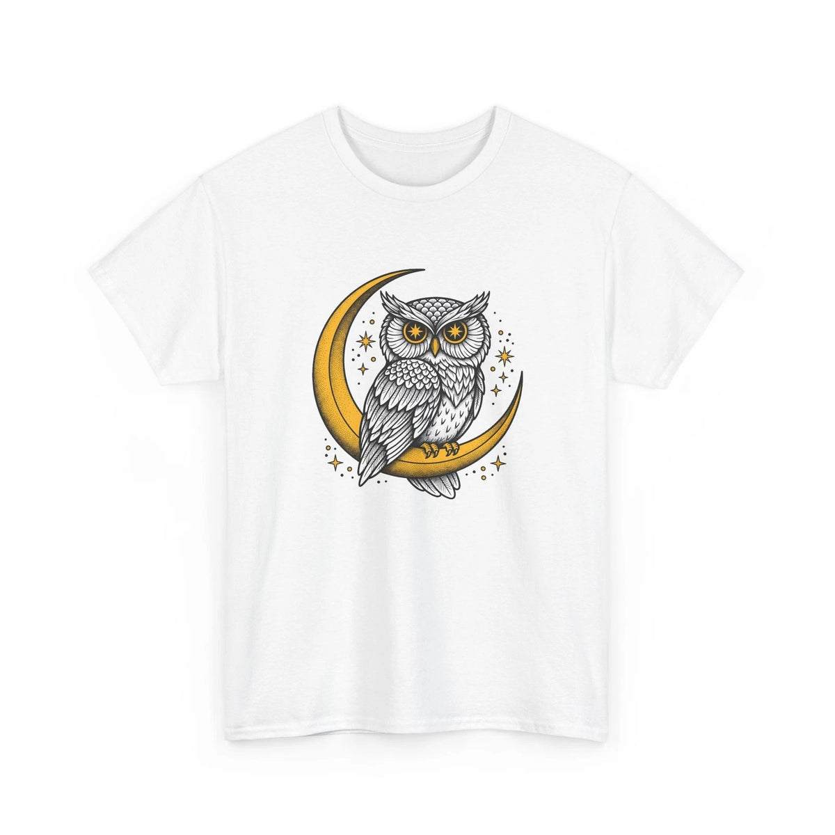 Night Owl Shirt Boho Chic Astrology Unisex Gift Hippie Tee Owl T-Shirt Bohemian