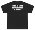 Funny Social Anxiety Tee (Back Print) | Unethical Threads