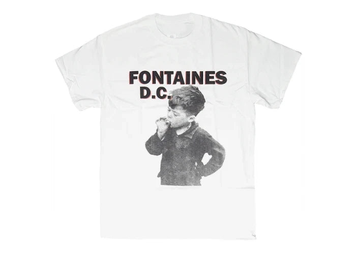 Vintage Style Fontaines D.C. Tour T-Shirt Rock Band Graphic Tee Streetwear S-5XL