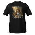 : Lion and the Lamb Christian T-Shirt - Lion of Judah Crowned  SOFT Graphic Tee