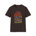 Horror T-Shirt Hot Rod Cocoa Caskets Freaky Friends Unisex