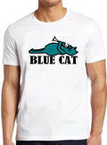 Blue Cat Records 60s Soul R&B Music Label Retro Cool Gft Tee T Shirt 600